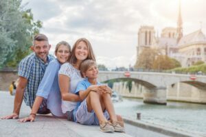 séance photo en famille à Paris