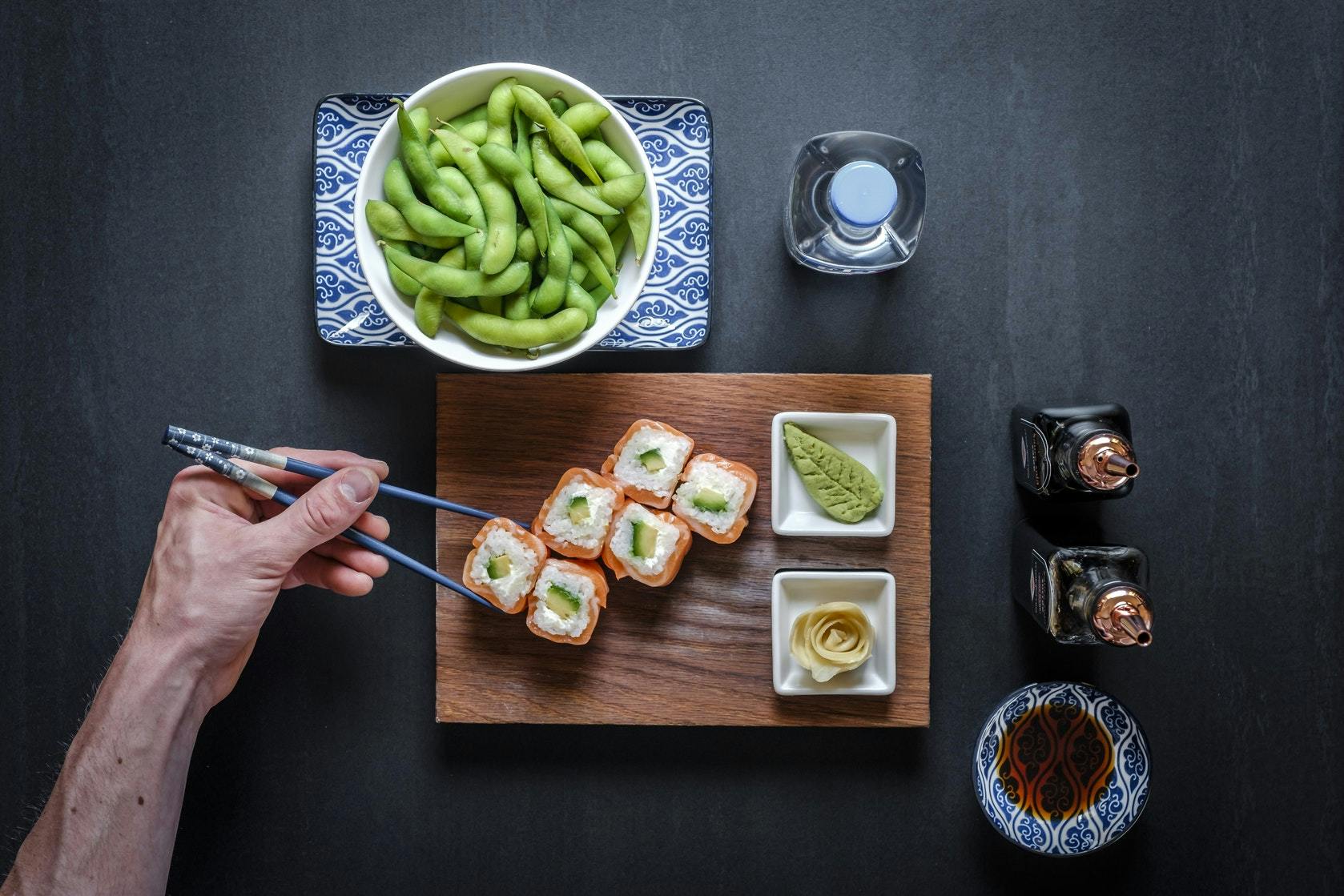 shooting photo culinaire, photographe culinaire, shooting photo sushis