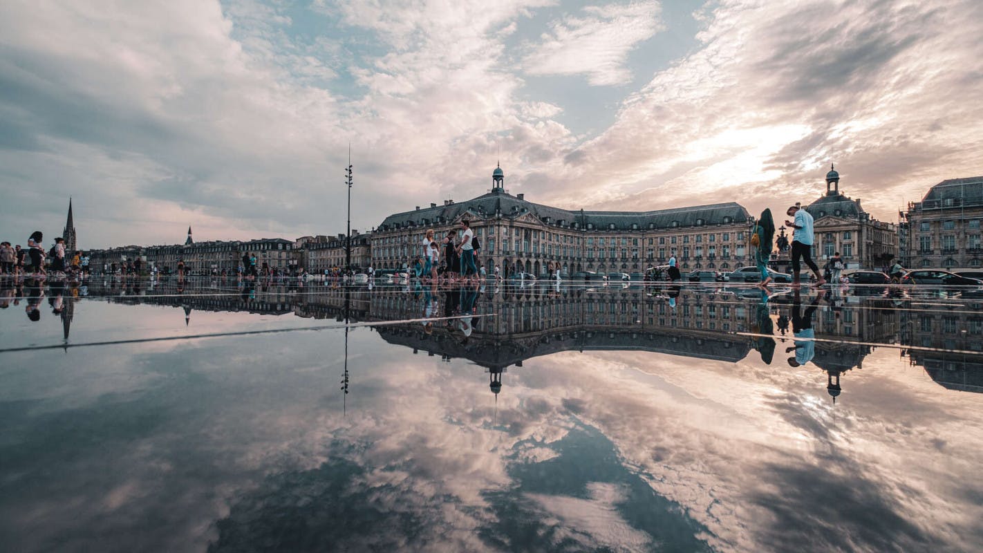 shooting photo Bordeaux, photographe Bordeaux, Miroir d'eau