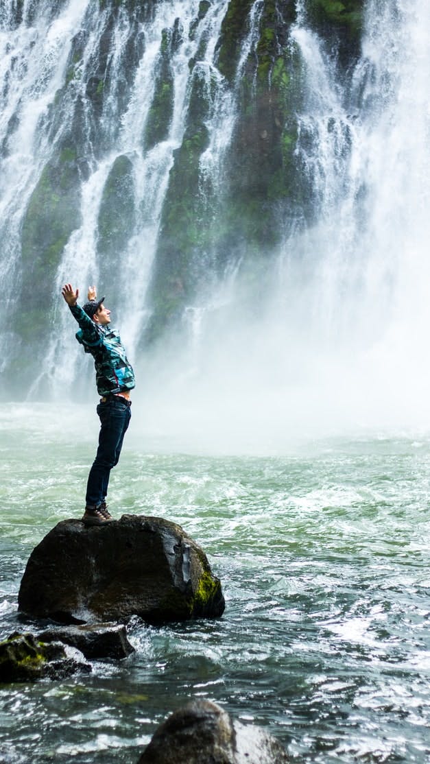 shooting nature, shooting cascade, shooting photo nature