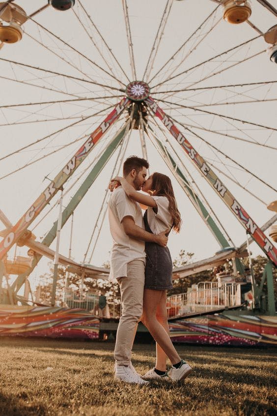 photo couple foire, photo couple