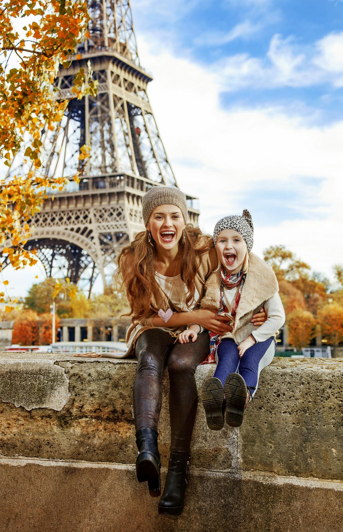 shooting photo maman fille à Paris 